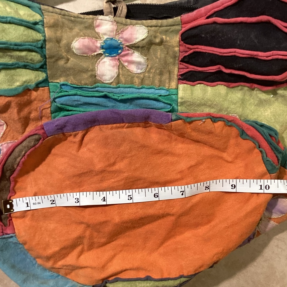 Bohemian Colorful Daisy Crossbody Bag - Picture 5 of 7